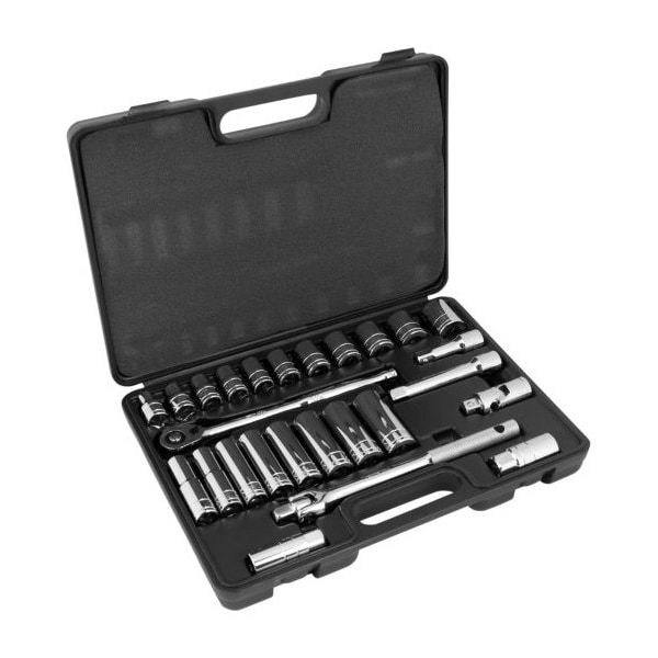 Performance Tool 26-Pc 1/2 In Dr. Sae Socket Set Tool Set, W32901 W32901 - main